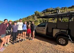 Jonkershoek Waterfall Hike & Safari ride