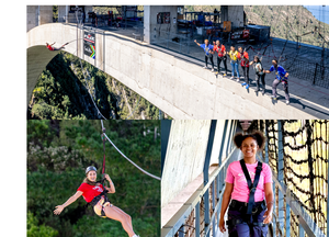 Full Adventure Package - Zipline/Jump/Winch-Ride/Hangout & Skywalk