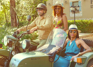 Retro Motorcycle Outrides